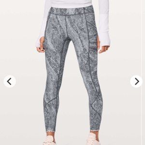 Lululemon Tight Stuff Ice Gray Size 6 Leggings